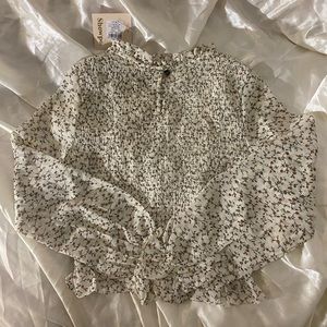Showpo Floral Blouse Size Small